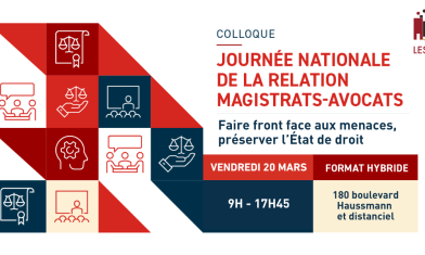 3ème édition - Journée nationale magistratsavocats