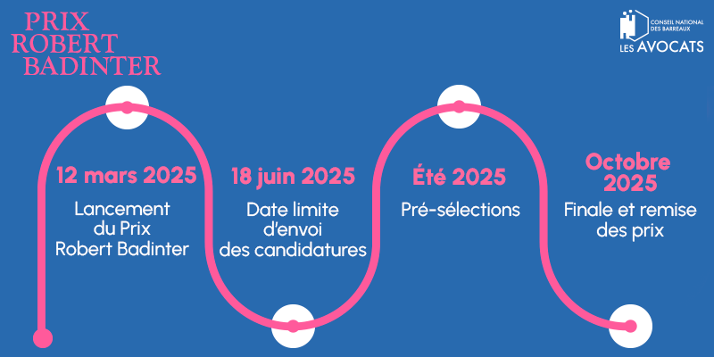 Frise Prix Robert Badinter