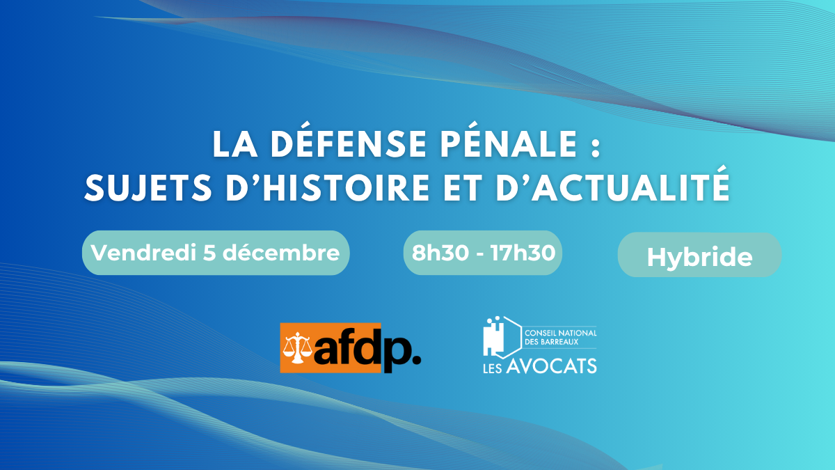 Colloque CNB-AFDP