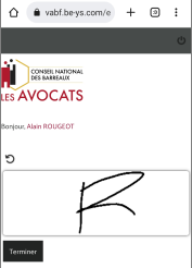 CNB FAQ e-DCM Signature manuscrite avocat 5