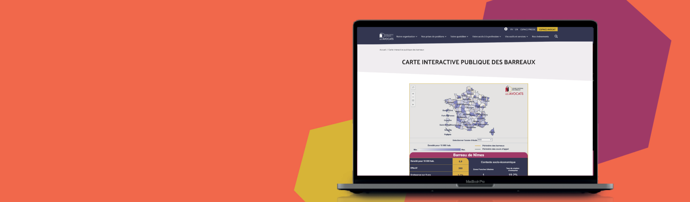 CNB carte interactive