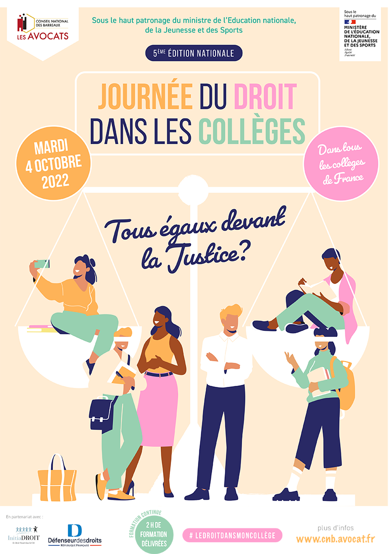 Journée du droit dans les collèges 2022