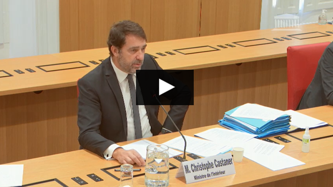 Audition de Christophe Castaner par l'Assemblée nationale 