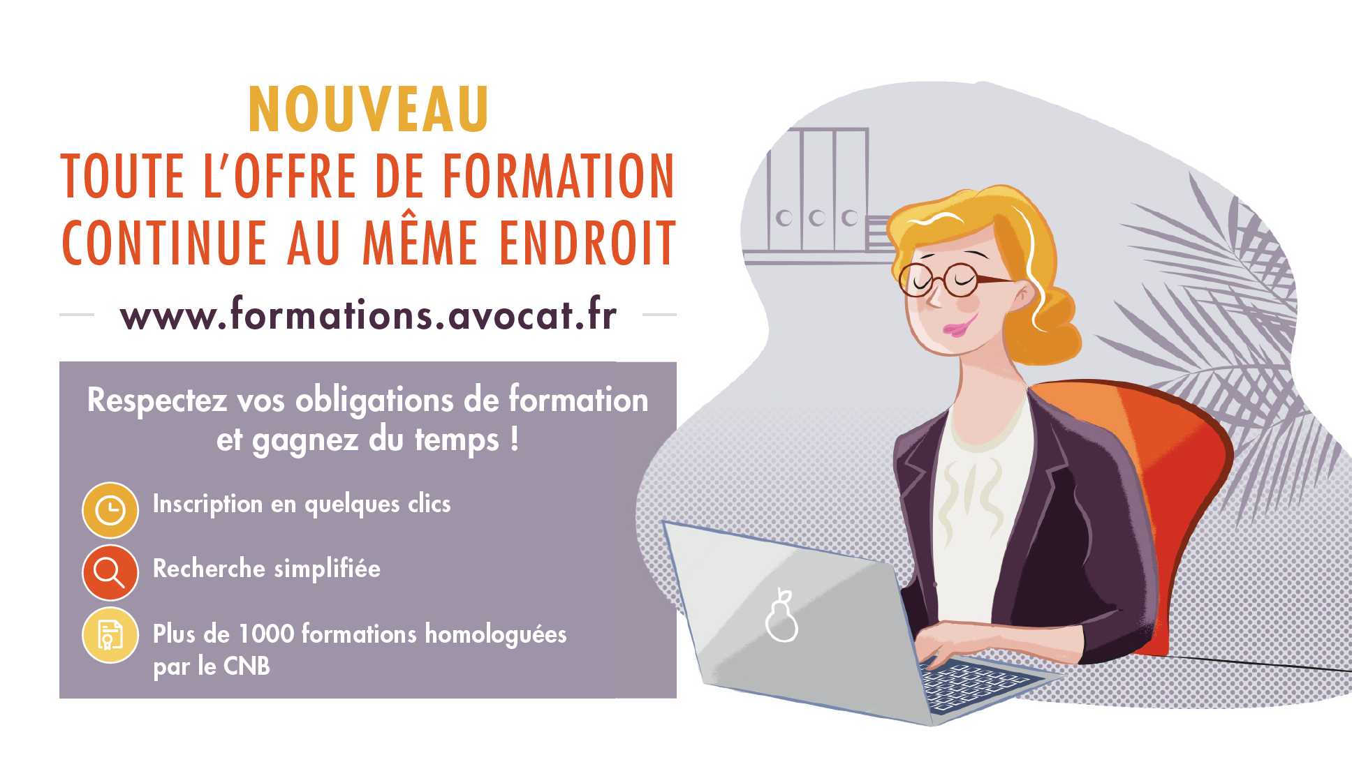 Nouvelle plateforme de formations continue des avocats