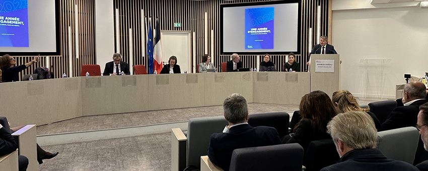 Discours de fin de mandature de Jérôme Gavaudan 