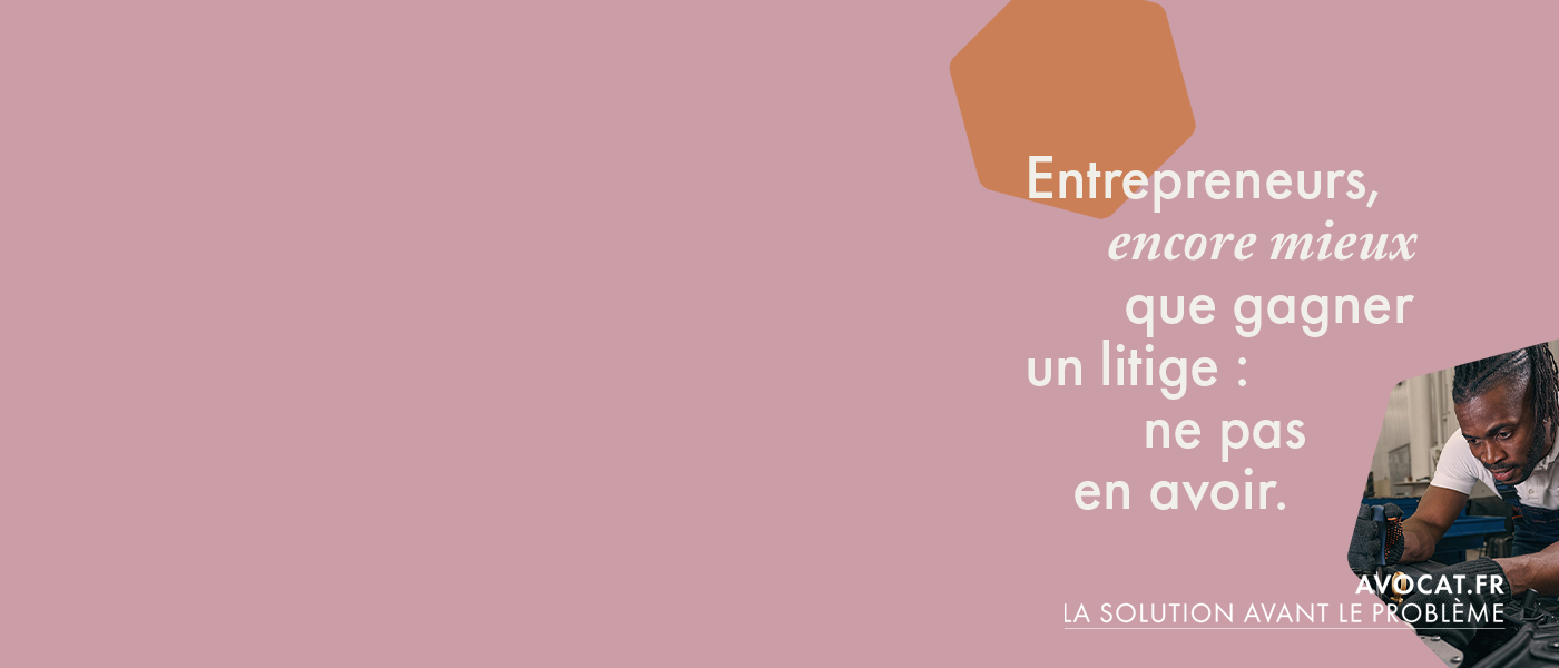Bannière campagne avocat conseil