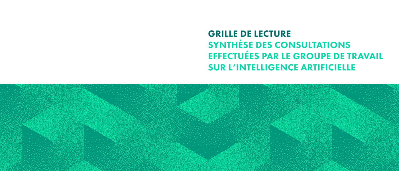 Grille de lecture du groupe de travail IA du CNB